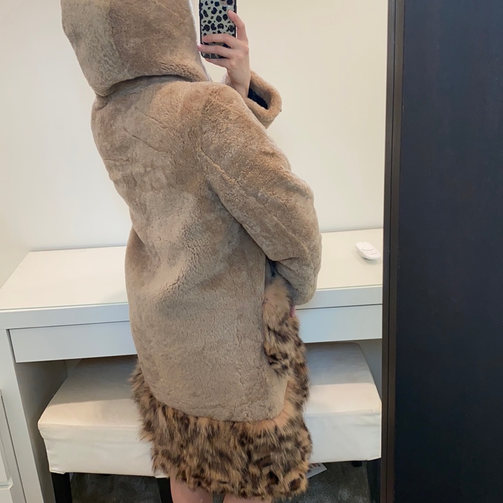 Shearling Peacoat - Picture 8 of 8
